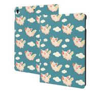 Cute Pig Wings Print Compatible with ipad air 3rd Generation Case Cover, Tablet Cases Compatible with ipad Pro Case 10.5 Inch, Auto Wake/Sleep, Folio Stand
