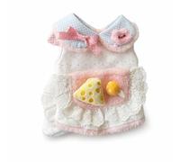 Cute Piggy Plaid Vest for Small Dogs, Soft Polyester Puppy Clothes, color to 2, Blue, M (Back 29cm, approx. 5-7 catties)