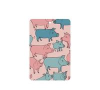 Cute Pigs Pattern Printing 10 Pcs Car Air Freshener Hanging Sheets Scented Hanging Sheets With Rope For Home