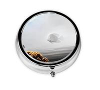 Cute Pill Organizer - Unique Custom Design, Travel-Friendly Medicine Box, 1 Day AM PM Pill Case, Small & Portable Pill Dispenser for Daily Use Butterfly fish1