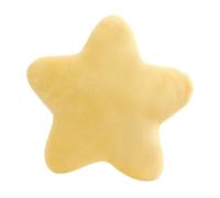 Cute Pillow Cushion Decorative Nursery Stuffed Throw Pillows 30cm Soft Plush Star Pillow Cushion for Kids Boys Girls Adults Car Home Chair Floor Bed Gift Reading Nook TV (Yellow)