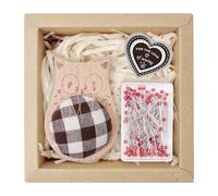 Cute Pin Cushion - Animal Shaped Pin Cushion, Needle Holder for Sewing Needles for Sewing, Quilting, Handwork, Beginners, Seniors