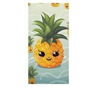 Cute Pineapple Beach Towels Extra Large, Quick Dry Absorbent Multipurpose, Oversized Beach Towel, Sand Free Foldable Lightweight, Travel Towel, For Beach Pool Camping Travel Vacation, 63x31.5 in