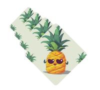 Cute pineapple Car Air Freshener Cards for Women Men 4 Pack Cute Car Accessories Long Lasting Scent Car Diffuser Hanging Auto Aromatherapy Tablets Car Fresheners Gifts