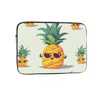 Cute Pineapple Laptop Case 10 inch, Shockproof Protective Computer Sleeve Cover Water Resistant Laptop Bag Carrying Tablet Cover Briefcase Handbags Gifts for Men Women