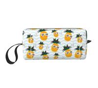 Cute Pineapple Print Minimalist Carry Bag, Large Capacity Tote. Compact Storage Pouch for Gym, Work, and Weekend Trips