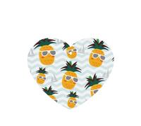 Cute Pineapple Printing 10 Pieces Air Freshener Cards,Car Scented Hanging Air Freshener Fragrant Sheets For Car Use