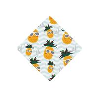 Cute Pineapple Printing 10 Pieces Air Freshener Cards,Car Scented Hanging Air Freshener Fragrant Sheets For Car Use