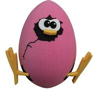 Cute Pink Chick Egg Car Aerial Ball Antenna Topper OR Dashboard Wobbler! (one P&P charge no matter how many items you buy from Aerialballs.)