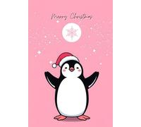 Cute Pink Christmas Notebook - Merry Christmas Journal for To-Do Lists, Holiday Planning, Meal Prep & Winter Adventures | 120 Wide-Ruled Pages, Paperback - Perfect Gift for Girls, Teens & Women