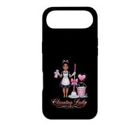Cute Pink Cleaning Lady Maid Fancy Housekeeping Case for iPhone Air