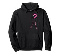 Cute Pink Flamingo In The Pocket Flamingo In Pocket Flamingo Pullover Hoodie
