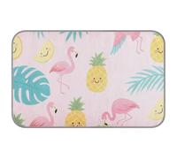 Cute Pink Flamingos Summer dog cooling pads Self Cooling bed for cats for cat travel portable camas frias para perros M