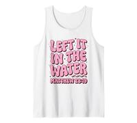 Cute Pink Left It in The Water Matthew 28:19 Tank Top