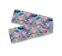 Cute Pink Mermaid for Halloween Halloween Decorations Autumn Table Runner, 13x70inches, Fall Baby Shower Decorations Reusable Green Table Runner 70" Long