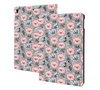 Cute Pink Pig Print Compatible with ipad air 3rd Generation Case Cover, Tablet Cases Compatible with ipad Pro Case 10.5 Inch, Auto Wake/Sleep, Folio Stand