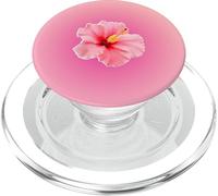 Cute Pink Summer Aura Hibiscus Floral Gradient Y2K Coquette PopSockets PopGrip for MagSafe