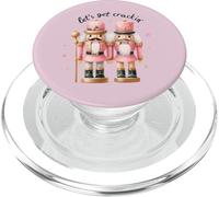 Cute Pink XMAS Nutcracker Christmas PopSockets PopGrip for MagSafe