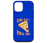 Cute Pizza Slice Come Get A Pizza This Funny Food Case for iPhone 12/12 Pro