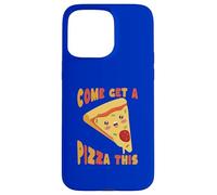 Cute Pizza Slice Come Get A Pizza This Funny Food Case for iPhone 15 Pro Max