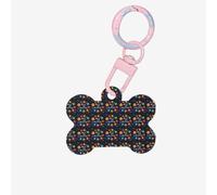Cute Planet Printing 1 Pc Dog Tag Bone Shape Id Tags Double Sided with Key Ring Pet Craft Pet for Pets
