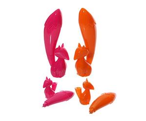 Cute Plastic Colourful Fox Pen