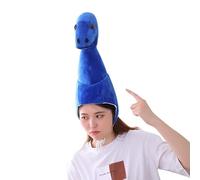 Cute Plush Animal Hat Stuffed Animal Cap Cosplay Costume Headwear Cartoon Head Cover Soft Cozy Winter Warm Hat Headgear for Halloween Christmas Carnival Party Fancy Dress Stage Performance Photo Props
