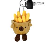 Cute Plush Capybara, Mini Doll Keychain, Fun Pendant with Plush Material, Soft Stuffed Animal Doll, Cartoon Style, Plushes Toy for Keys and Bags Easy to Carry Widely Use Adorable Design