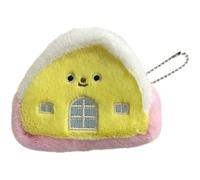 Cute Plush Coin Purse, Cartoon Little House Coin Pouch Coin Bag Wallet Key Holder Change Purse Headphones Data Cable Storage Bag Money Bag