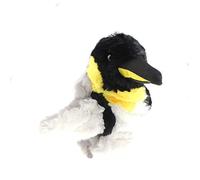 Cute Plush Cuddly Soft Large Kids Childrens Toddlers Boys Girls Role Play Animal Pet Farm Zoo Safari Wildlife Stuffed Toy Interactive Games Hand Puppet Handpuppet 3 4 5 6 7 8 9 10 Year Olds (Penguin)
