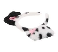 Cute Plush Dalmatian Dog Ear Headband for Adult Costume Parties