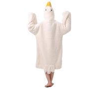 Cute Plush Duck Blanket Hoodie, Soft Warm Wearable for Kids Adults Indoor Lounge(Extra Large)