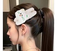 Cute Plush Hair Clips, Plush Cat Hair Clip - Non-Slip Hair Clip, Stuffed Animal Hair Clips, Cat Shape Hair Clip, Creative Hair Accessories for Outdoor Girls