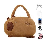 Cute Plush Handbag, Plush Bags for Girls | Plush Bags Collection with Handle,Plush Bag for Women, Kids Toy Bag with Divider Design, Multi-functional, p, A, Fare riferimento alla descrizione
