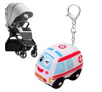 Cute Plush Keychain,Baby Stroller Vehicle Plush Keychain Toys | Learning Bag Charm for Room Purse Bedroom Home Backpack Cribs Kids Handbag Girls Preschool Birthday