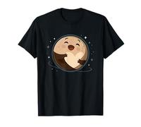 Cute Pluto Planet Hug Astronomy Humor T-Shirt