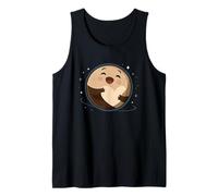 Cute Pluto Planet Hug Astronomy Humor Tank Top