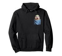 Cute Pocket Kakapo New Zealand bird Lovers Pullover Hoodie