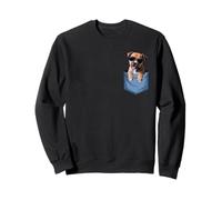 Cute Pocket Staffordshire Bull Terrier Puppy Lover Dog Mom Sweatshirt