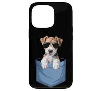 Cute Pocket Wire Hair Fox Terrier Lover Dog Mom Case for iPhone 13 Pro