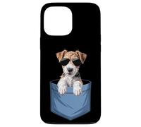 Cute Pocket Wire Hair Fox Terrier Lover Dog Mom Case for iPhone 13 Pro Max