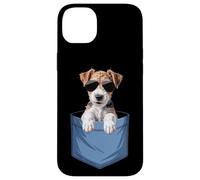 Cute Pocket Wire Hair Fox Terrier Lover Dog Mom Case for iPhone 14 Plus