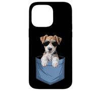 Cute Pocket Wire Hair Fox Terrier Lover Dog Mom Case for iPhone 14 Pro Max