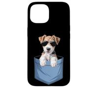 Cute Pocket Wire Hair Fox Terrier Lover Dog Mom Case for iPhone 15