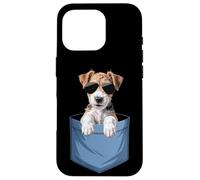 Cute Pocket Wire Hair Fox Terrier Lover Dog Mom Case for iPhone 16 Pro