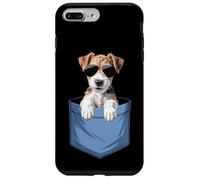 Cute Pocket Wire Hair Fox Terrier Lover Dog Mom Case for iPhone 7 Plus/8 Plus