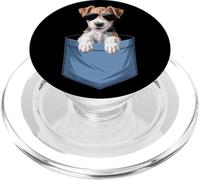 Cute Pocket Wire Hair Fox Terrier Lover Dog Mom PopSockets PopGrip for MagSafe
