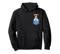 Cute Pocket Wire Hair Fox Terrier Lover Dog Mom Pullover Hoodie