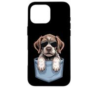 Cute Pocket Wirehaired Pointing Griffon Lover Griff Dog Mom Case for iPhone 16 Pro Max