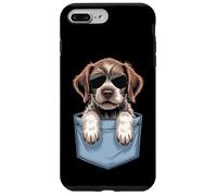 Cute Pocket Wirehaired Pointing Griffon Lover Griff Dog Mom Case for iPhone 7 Plus/8 Plus